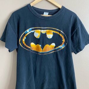 Vintage 1989 The Batman movie film tee shirt